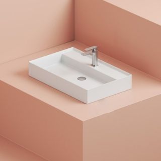 Раковина ArtCeram Scalino SCL008 01 00 белая 75 см